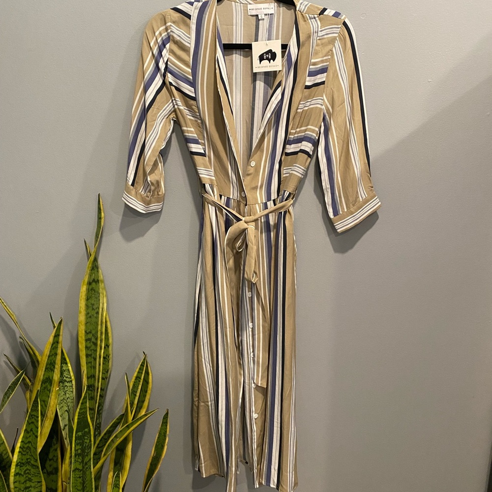 Brickyard Buffalo stripped dress